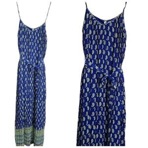 Magic Maxi Boho Flowy Pleated Dress L